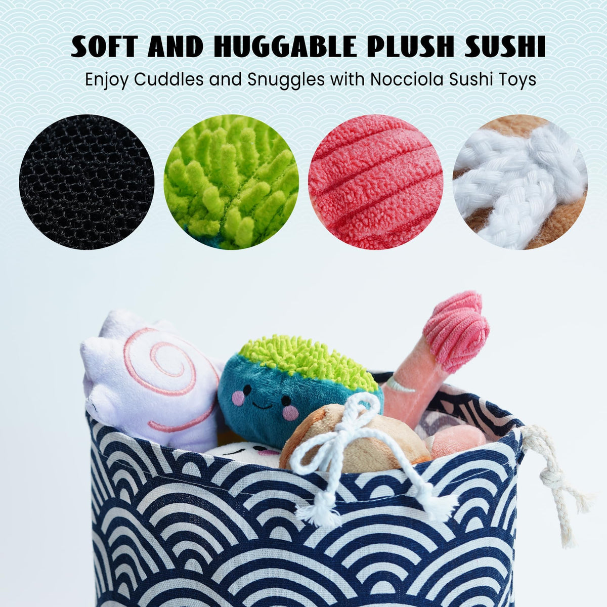 10 PC Squeaky Plush Dog Toys with Bag S67689