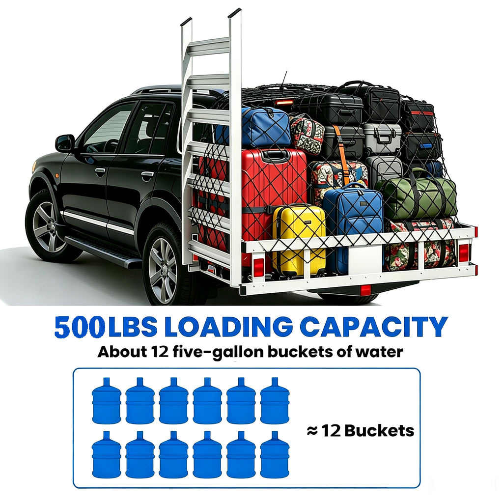 48"x29.5" Aluminum Wheelchair Scooter Mobility Carrier Y40481