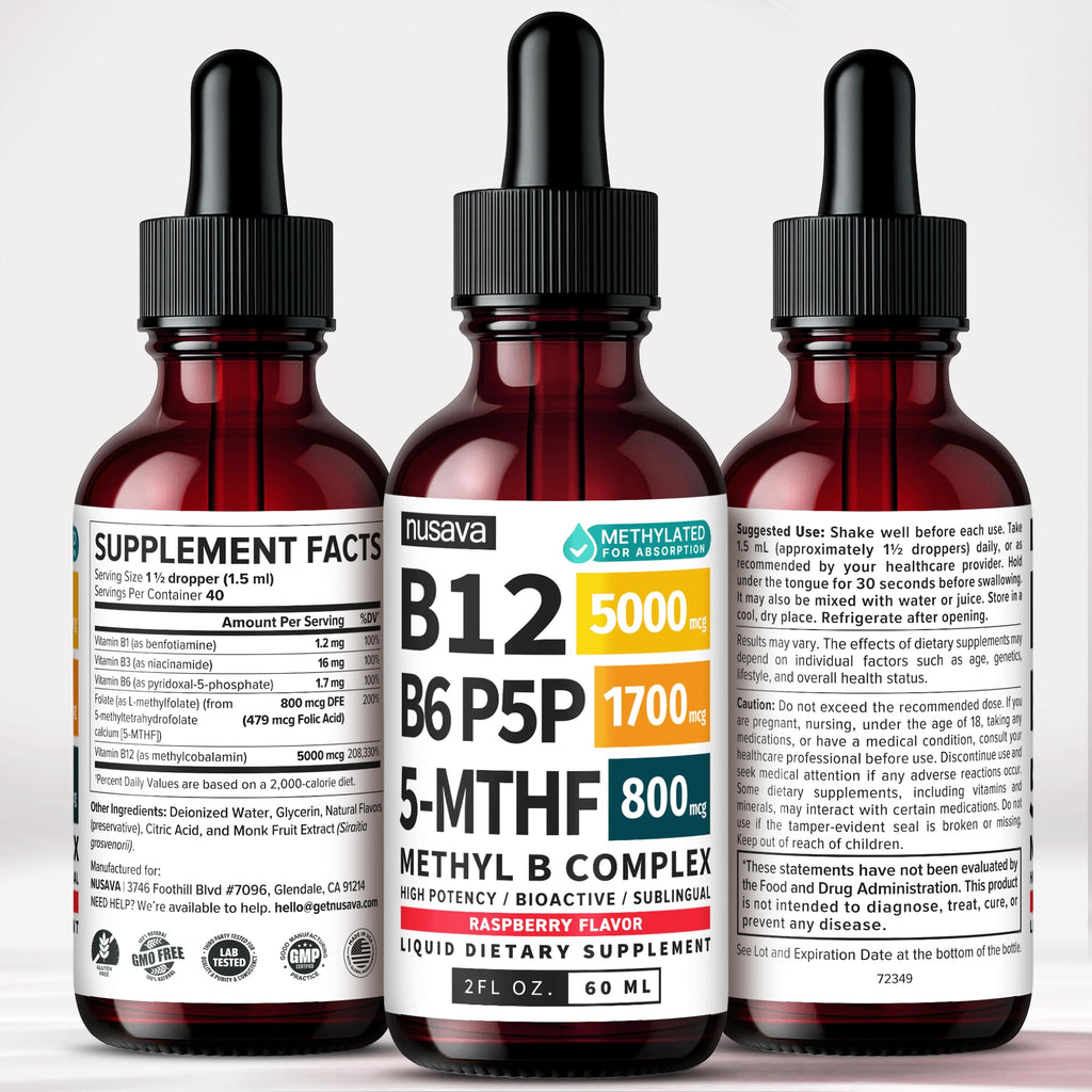 Methylated B Complex Liquid Drops Pack of 4 N876072