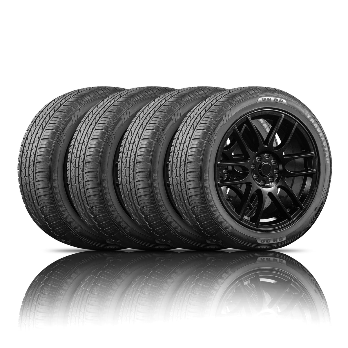 Set of 4 195/65R15 91H All Season Radial Car Tire F606210