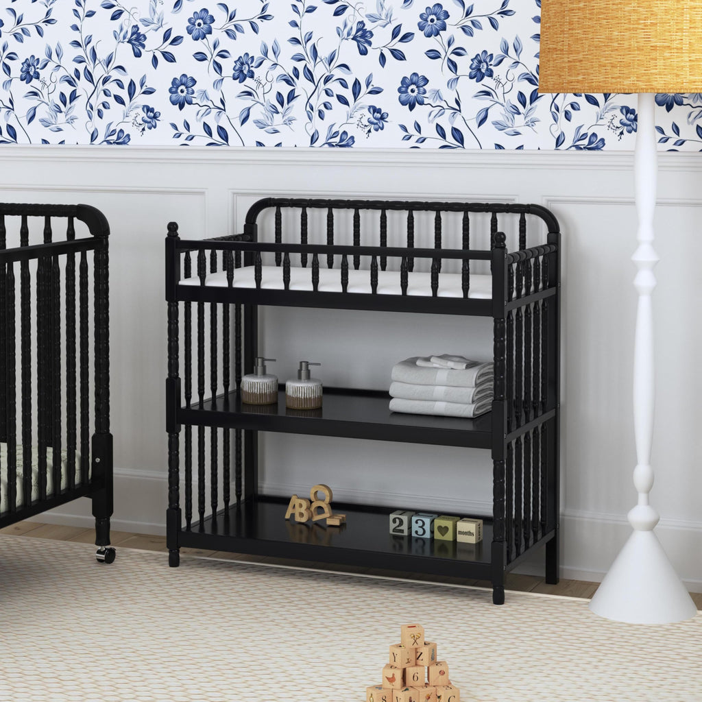 Changing Table with Pad in Ebony B2892
