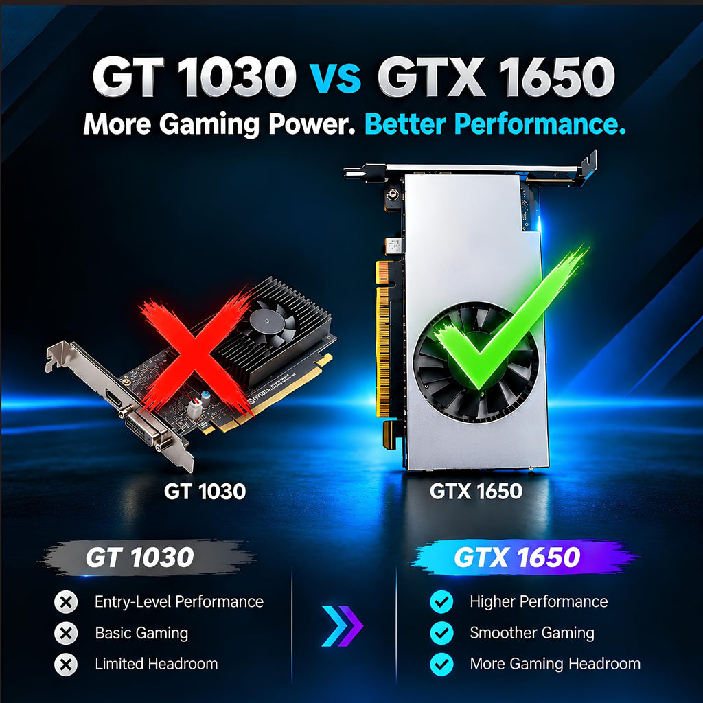 Gaming Desktop PC with 24 Inch Curved Monitor A126