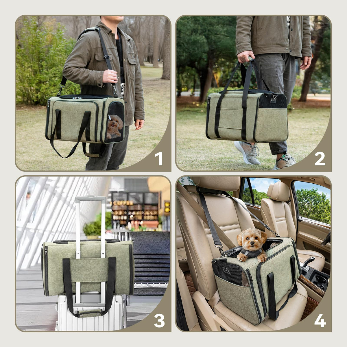 Expandable Cat Carrier Q939