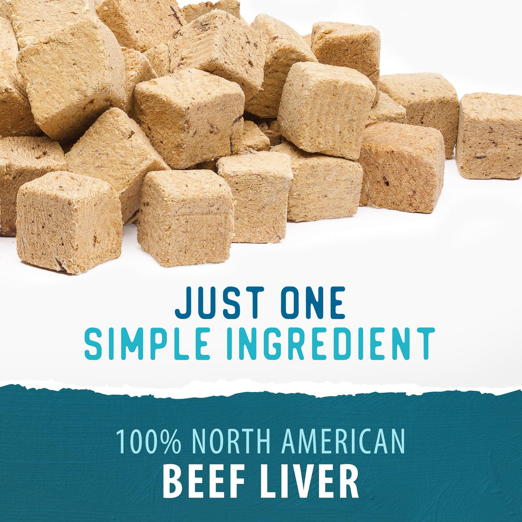 Freeze Dried Beef Liver Dog Treats, 5.3OZ Y670