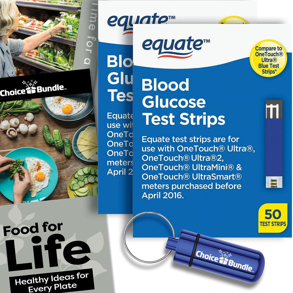 Blood Glucose Test Strips 100 Total C7651