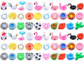 60 Pcs Inflatable Drink Holder B165