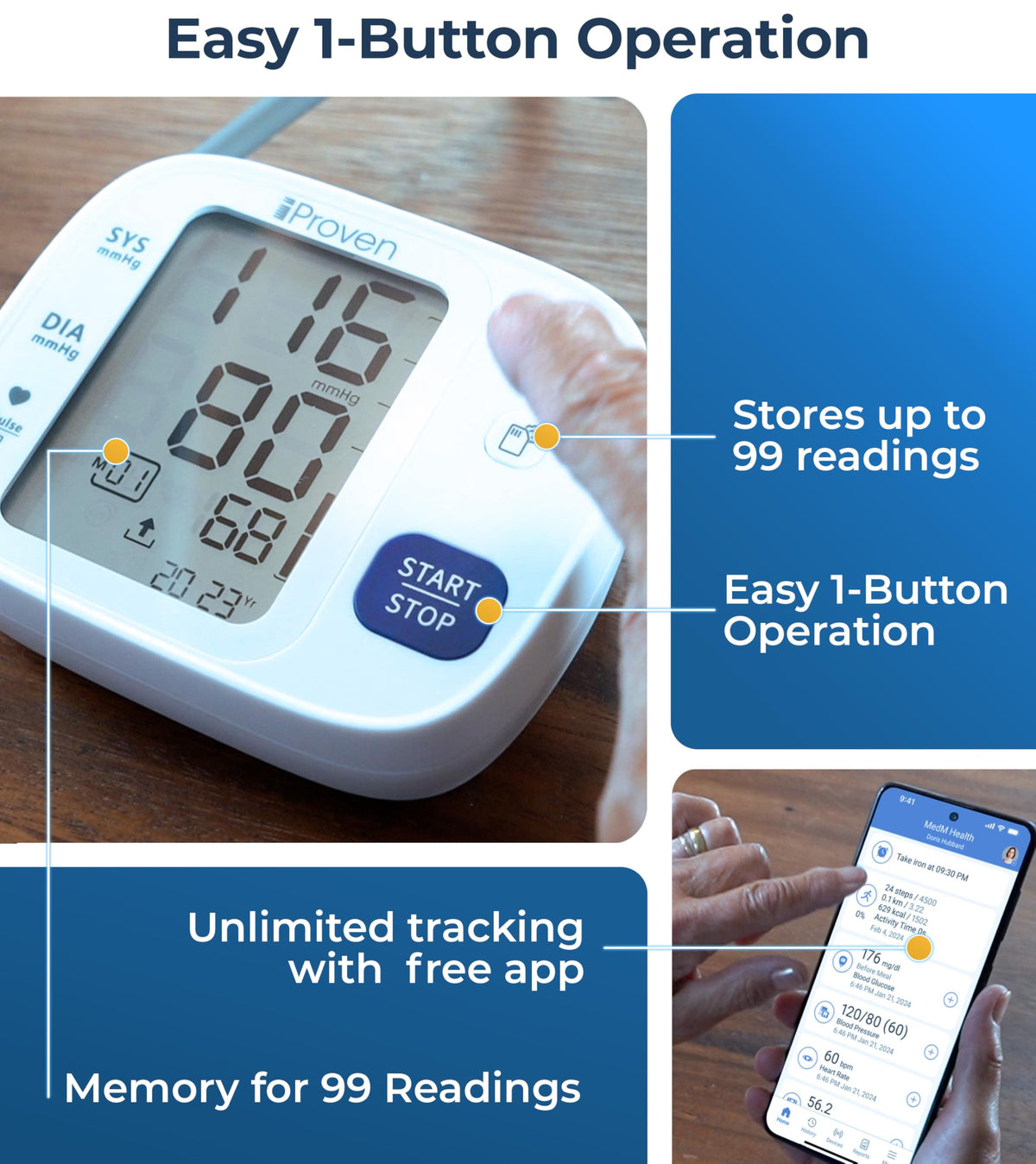 Bluetooth Blood Pressure Monitor X396218