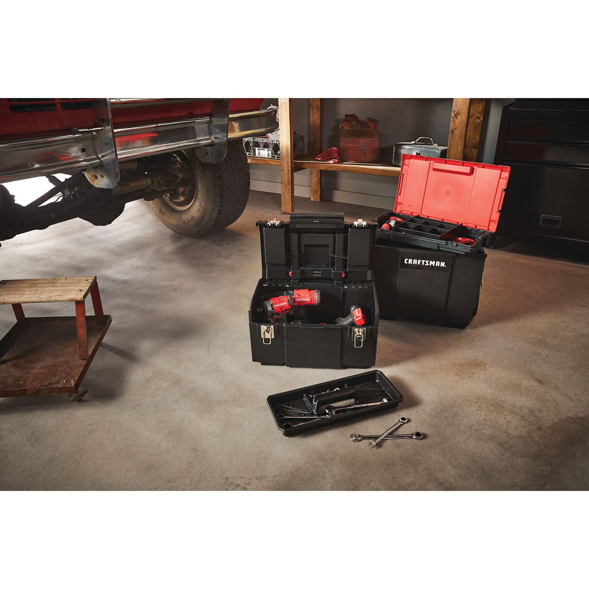 19-in. 3-in-1 Rolling Tool Box with Wheels K25243