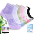 6 Pairs Wide Bamboo Viscose Non Binding Socks X6248