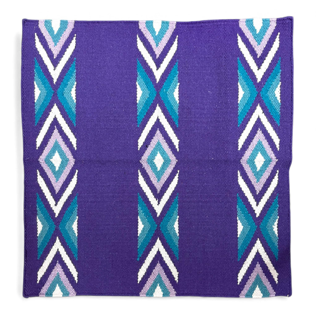New Zealand Wool Handwoven Horse Saddle Blanket 36x34 Inches W485737