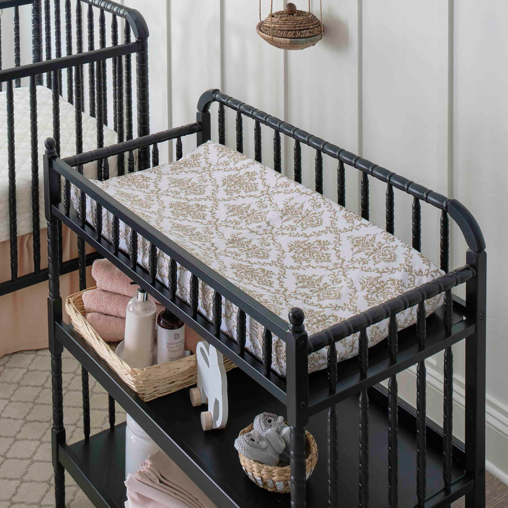 Changing Table with Pad in Ebony B2892