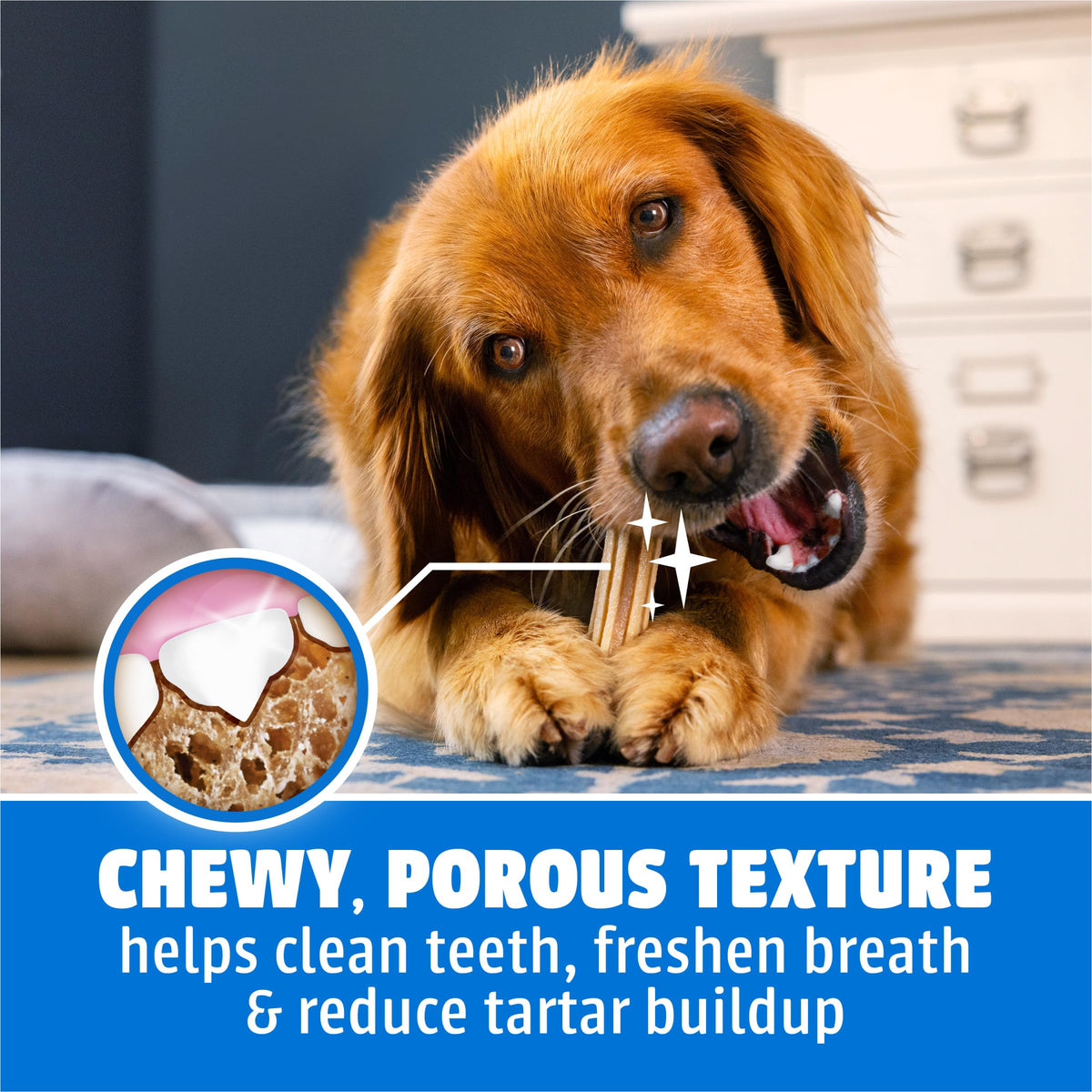 Daily Oral Care Dental Chews for Large Dogs 90 ct S82827