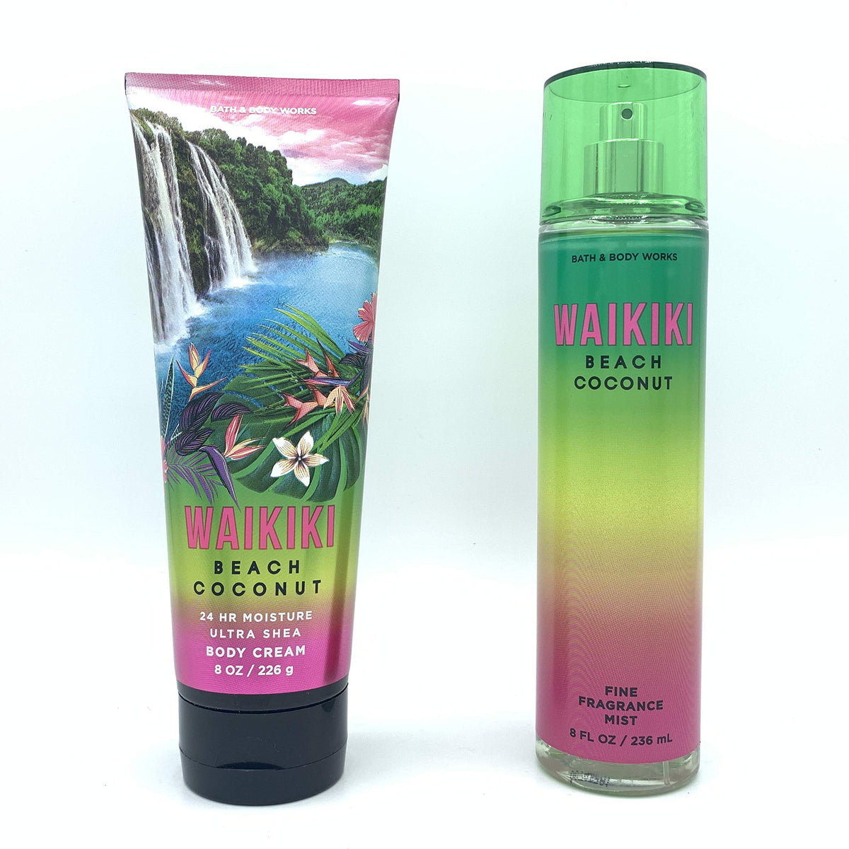 Coconut Body Cream and Fragrance Mist 2-Piece Bundle H65835