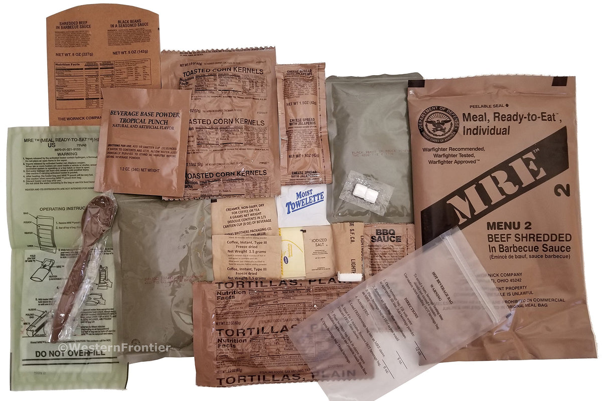 6-Pack Meal-Ready-to-Eat MRE X736