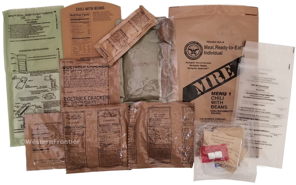 6-Pack Meal-Ready-to-Eat MRE X736